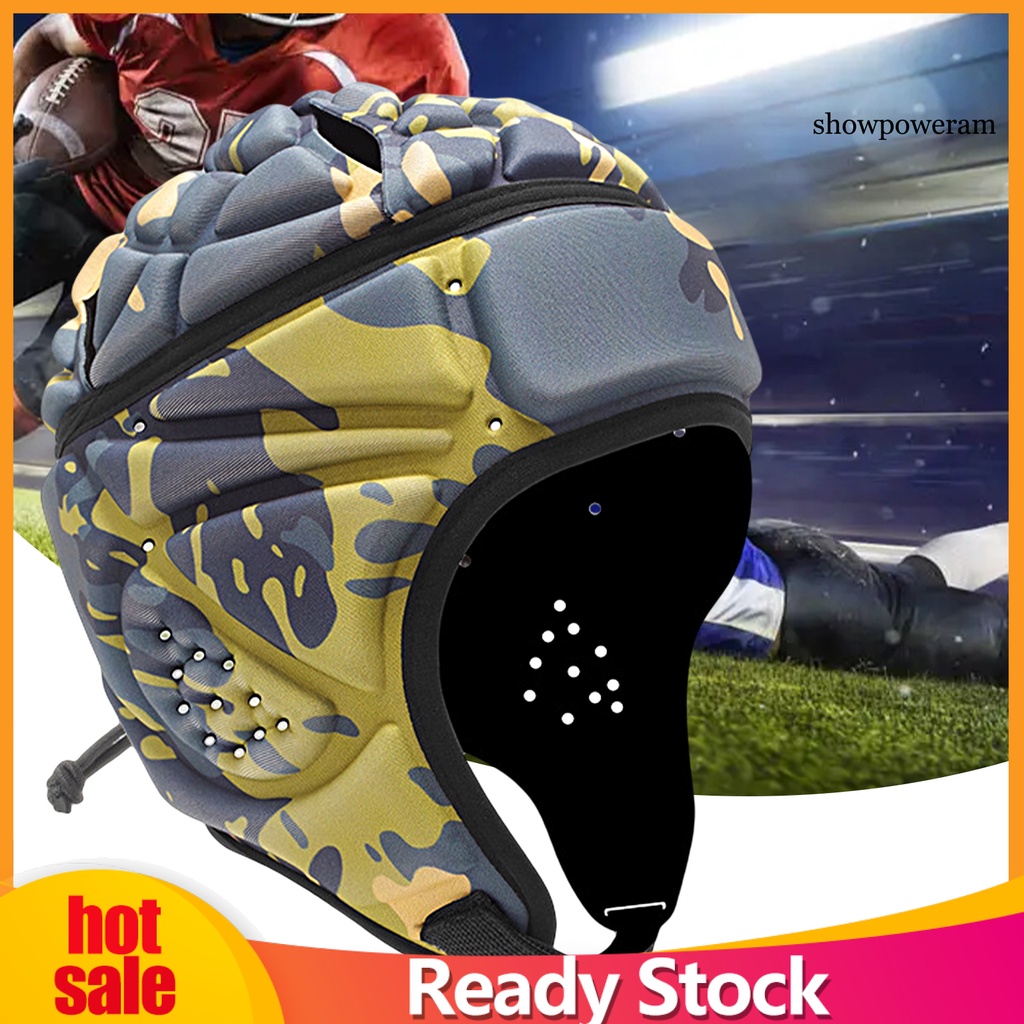 Mũ Bảo Hiểm Có Đệm Xốp EVA Chống Va Chạm Có Thể Điều Chỉnh Hỗ Trợ Luyện Tập Đá Banh / Bóng Bầu Dục