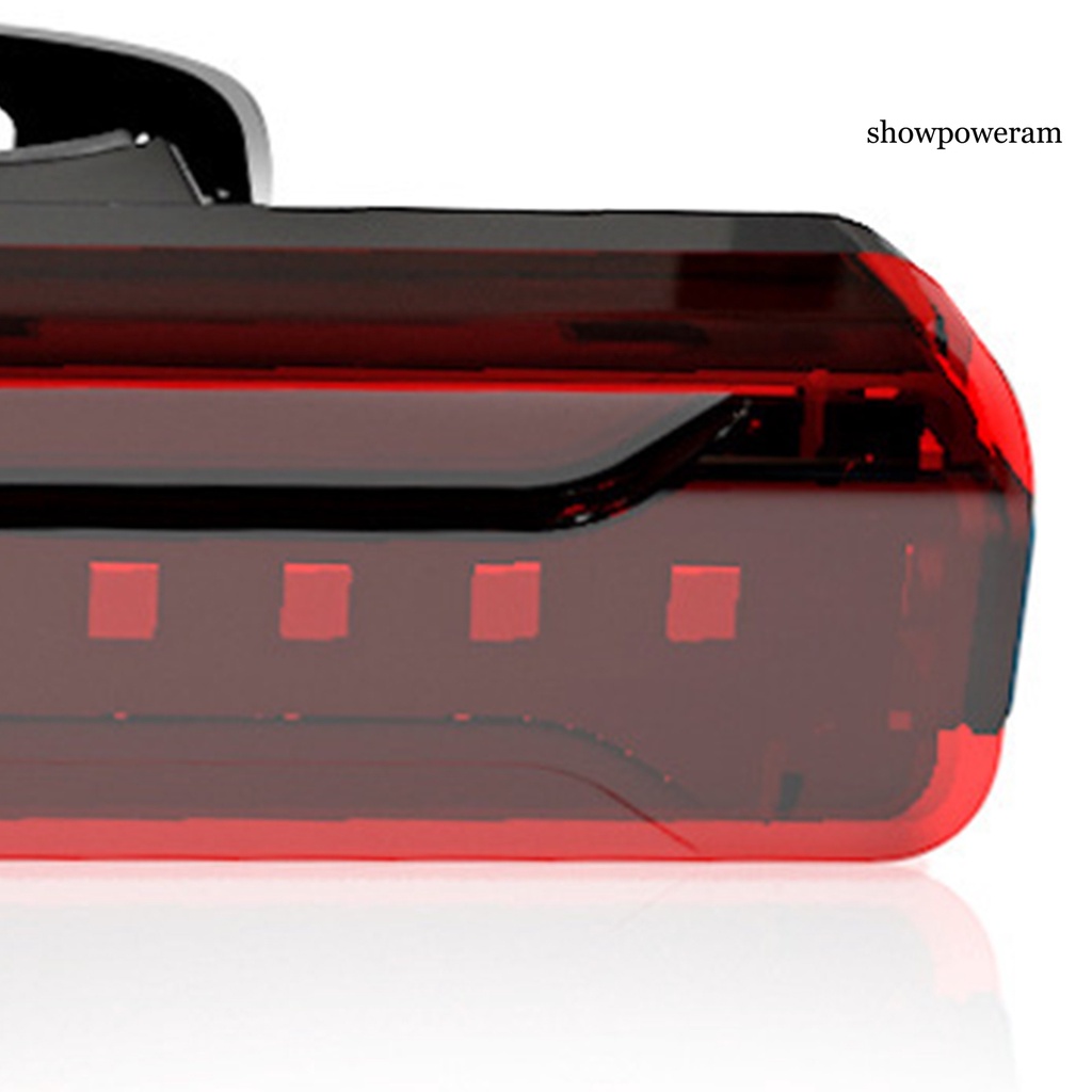 Đèn Cảnh Báo Chống Nước IPX5 Cổng Sạc USB Dùng Cho Xe Đạp