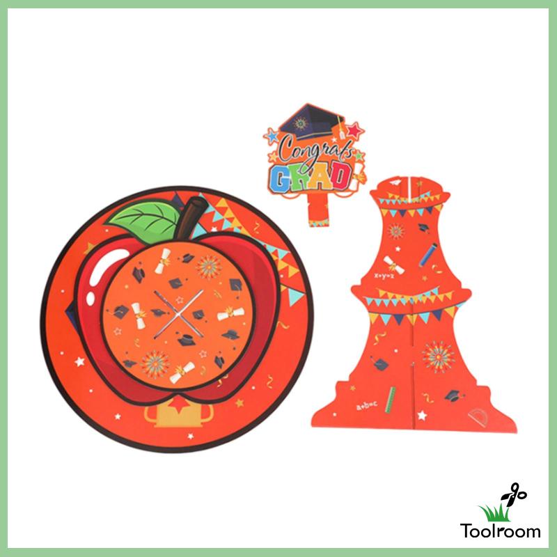 Giá Đỡ Bánh Cupcake 3 Tầng Hình Tròn Tiện Dụng Cho Nông Trại