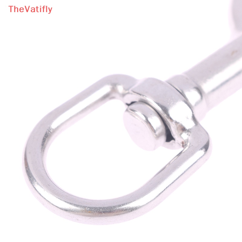 [TheVatifly] Móc Khóa Đơn Bằng Thép Không Gỉ Dạng Xoay