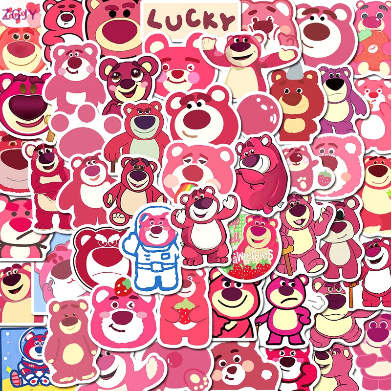 DISNEY Bộ 50 Miếng Dán Hoạt Hình Toy Story Dễ Thương Trang Trí Điện Thoại Laptop