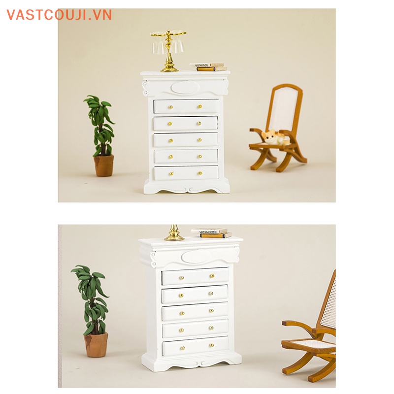 Xô Mini Đựng Đồ Trang Trí Nhà Búp Bê VASTJI Phong Cách Mỹ