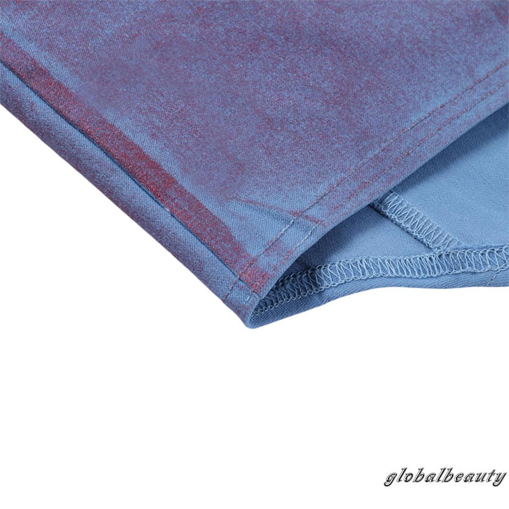 Áo Ống Mùa Hè Không Dây Hở Lưng Có Khóa Cài Màu Sắc Tương Phản Cho Nữ