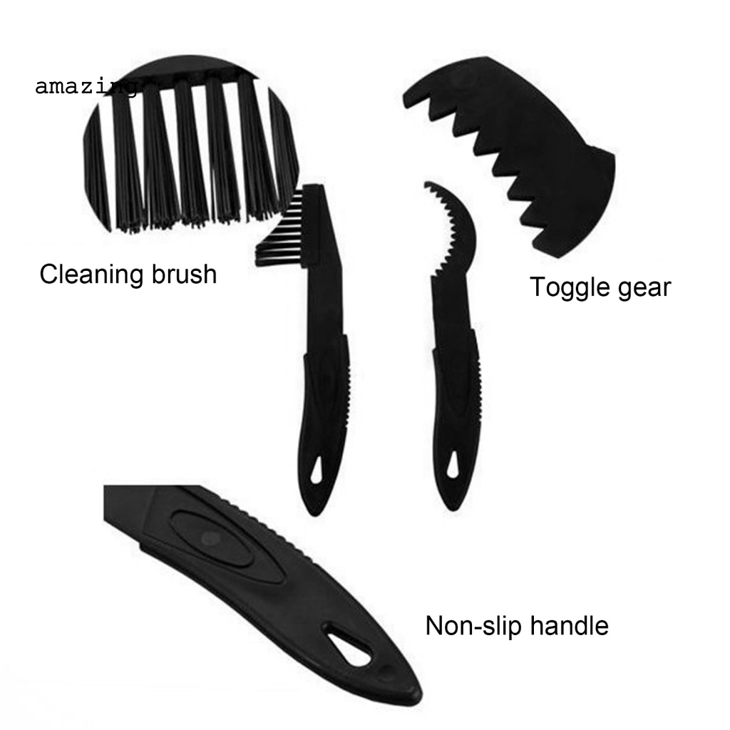 Bộ 2 Bàn Chải Roulette Độ Cứng Cao Chống Mòn Cho Xe Đạp