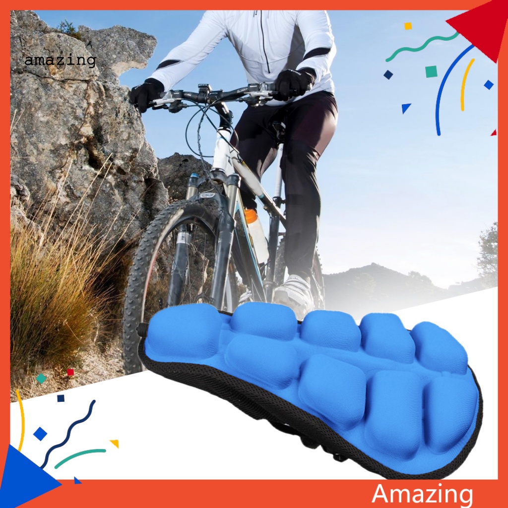 1 Bộ Vỏ Bọc Yên Xe Đạp Leo Núi Bơm Hơi 3D Bằng TPU Thoải Mái Chống Trượt Có Thể Gấp Gọn