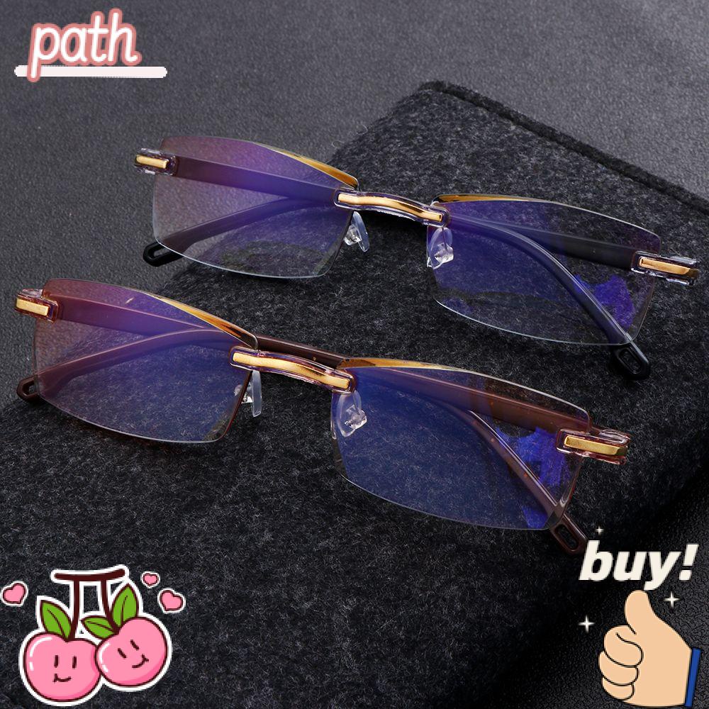 PATH Kính Đọc Sách Siêu Nhẹ Không Viền Cắt Trước