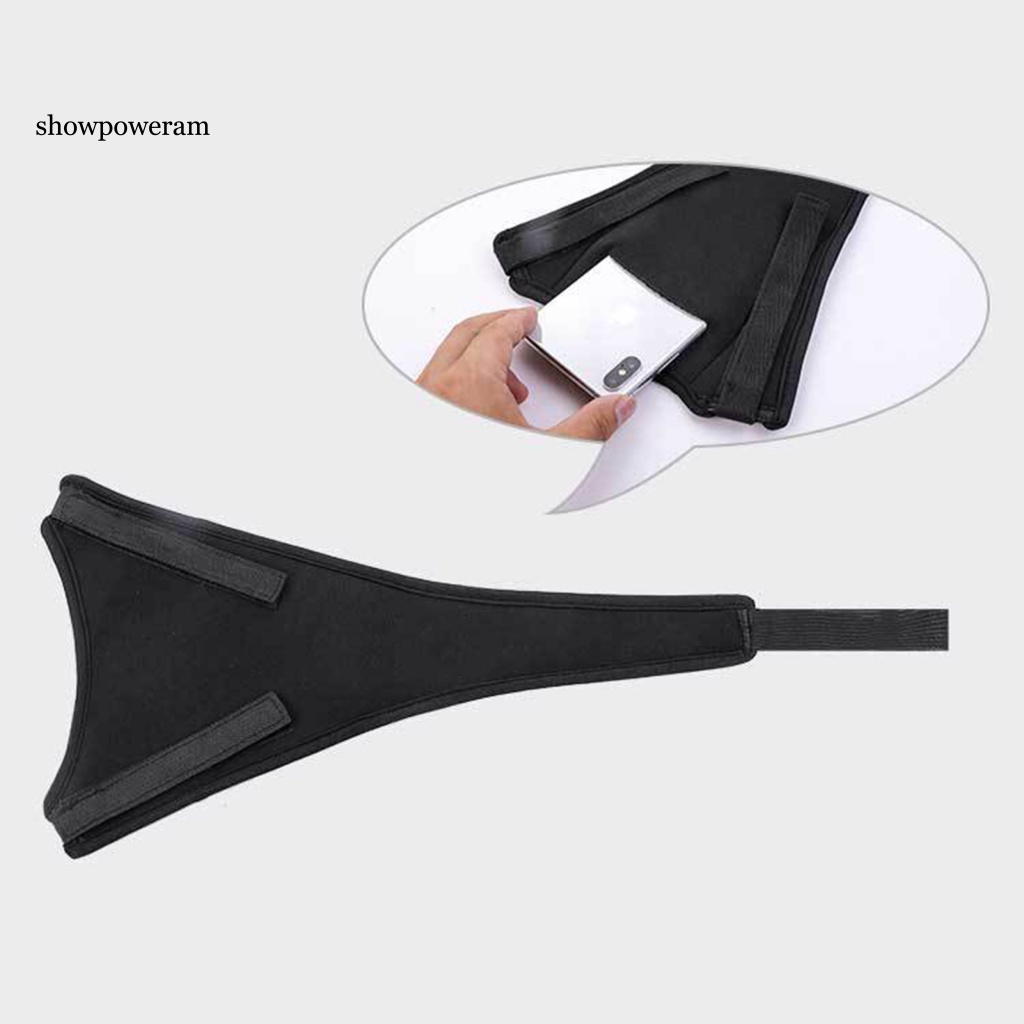 Lưới Bảo Vệ Thấm Hút Mồ Hôi Kèm Túi Đựng Điện Thoại Tiện Dụng Cho Xe Đạp Leo Nú