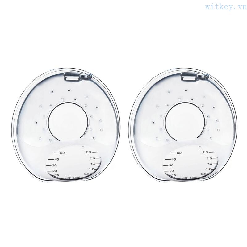 Bộ 2 Cốc Silicone Uống Sữa Mẹ Có Thể Tái Sử Dụng