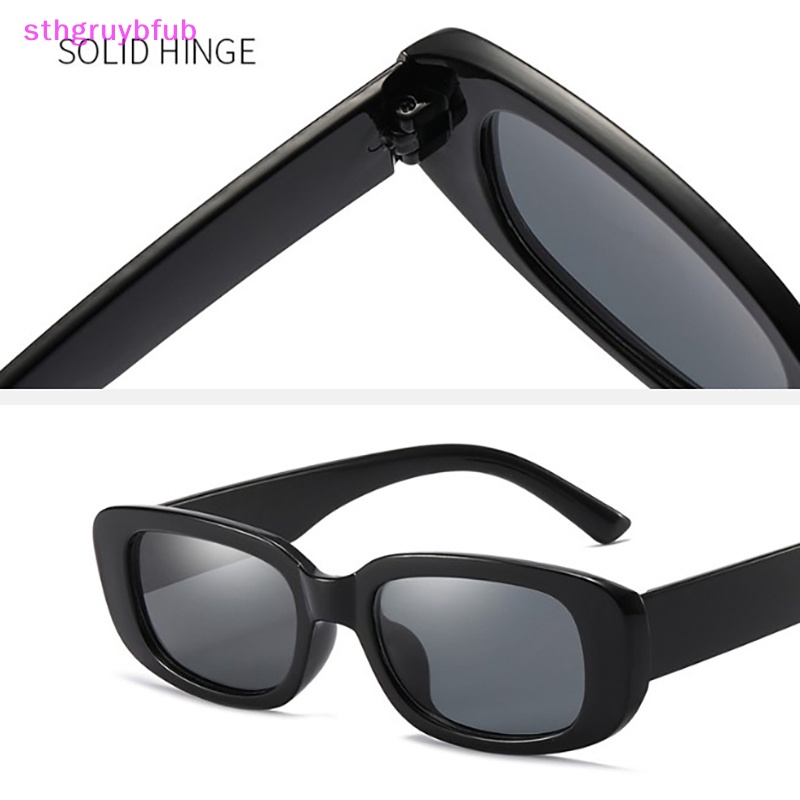 Kính Mát Thời Trang Hình Chữ Nhật Phong Cách Vintage Dành Cho Nam Và Nữ