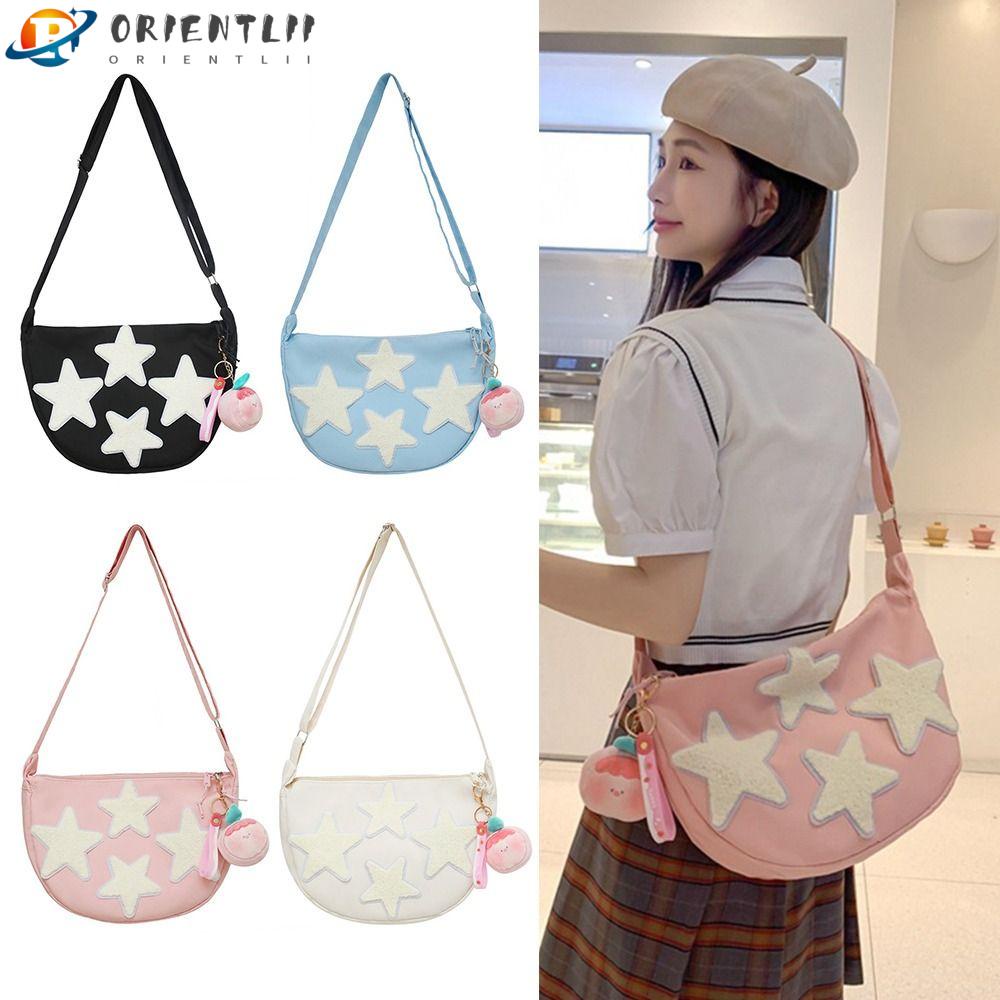 Túi Đeo Chéo Vai Bằng Nylon Thời Trang Dành Cho Nữ