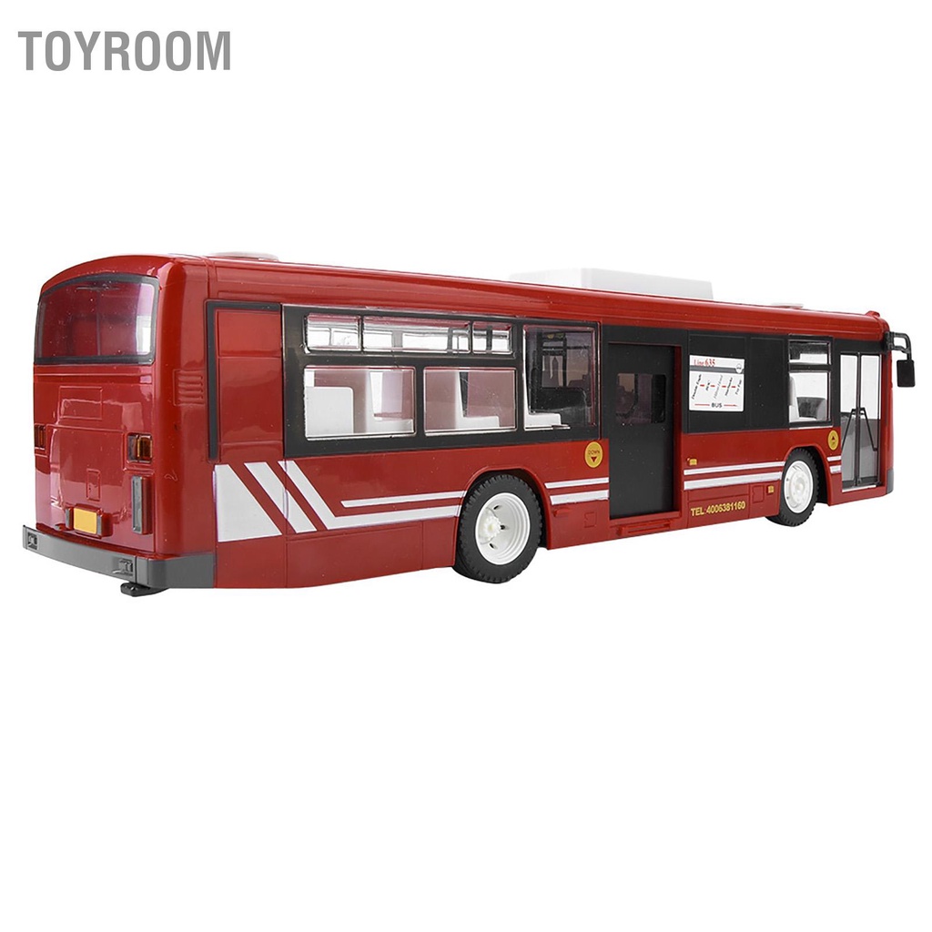 Có thể bán buôn Điều khiển từ xa RC 2.4GHz Xe mô hình xe buýt trẻ em đồ chơi ToyRoom Hàng giao ngay