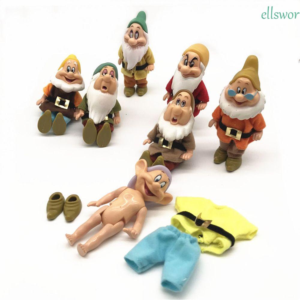 Set 7 Mô Hình Đồ Chơi Nhân Vật Phim Hoạt Hình "The Seven Dwarfs" 12CM