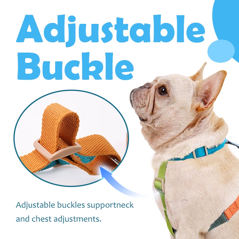 HamshMoc Bộ Dây Dắt Và Dắt Thú Cưng Đi Dạo Mềm Mại Thoải Mái Bền Bỉ Có Khóa Tháo Gỡ Nhanh Cỡ Nhỏ / Vừa / Nhỏ