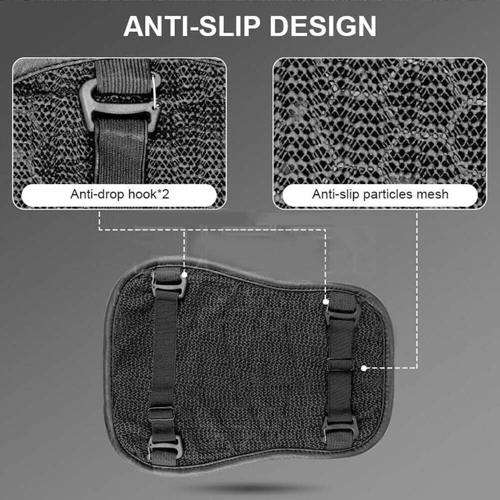Honeycomb Gel Motorcycle Seat Cushion Sunscreen Motorbike Motor Seat Cushion 3D Anti Slip Comfort Gel Seat Cusion Moden