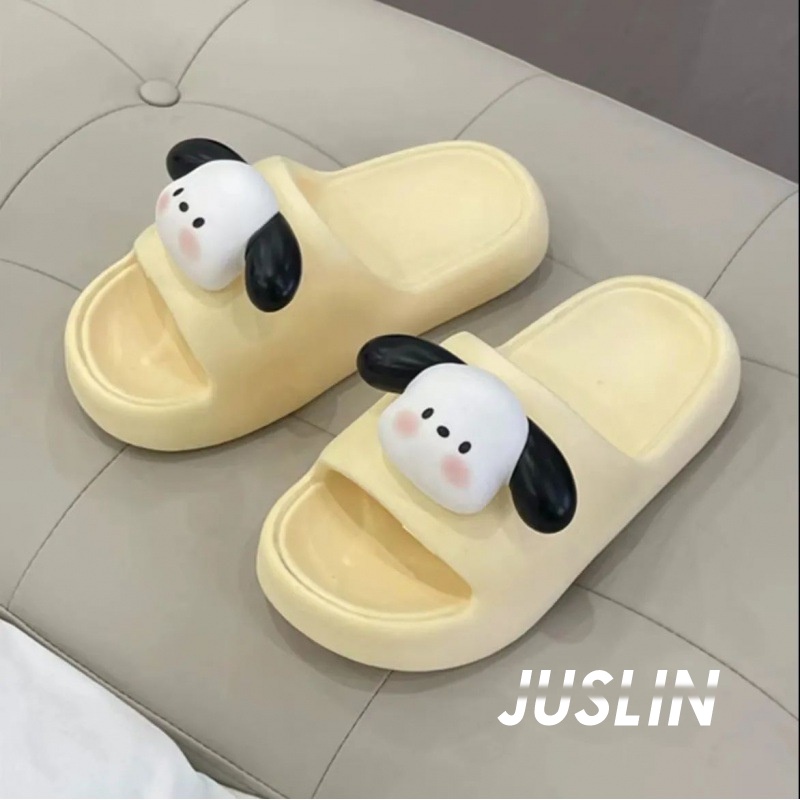 JUSLIN dép dép nữ dép bánh mì nữ dép bánh mì nữ 2023 NEW 060809