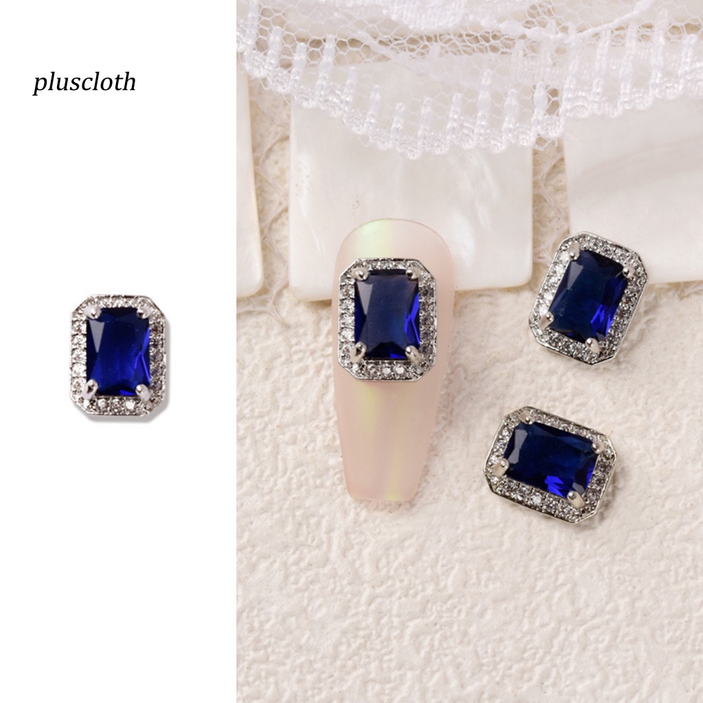 Khối Lập Phương Mini Đính Đá Zircon Trang Trí Móng Tay DIY