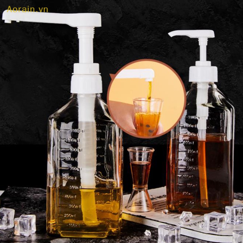 Bình Đựng Cà Phê / Nước Sốt Đa Năng Dung Tích 1600ml Kèm Vòi Bơm Tiện Dụng