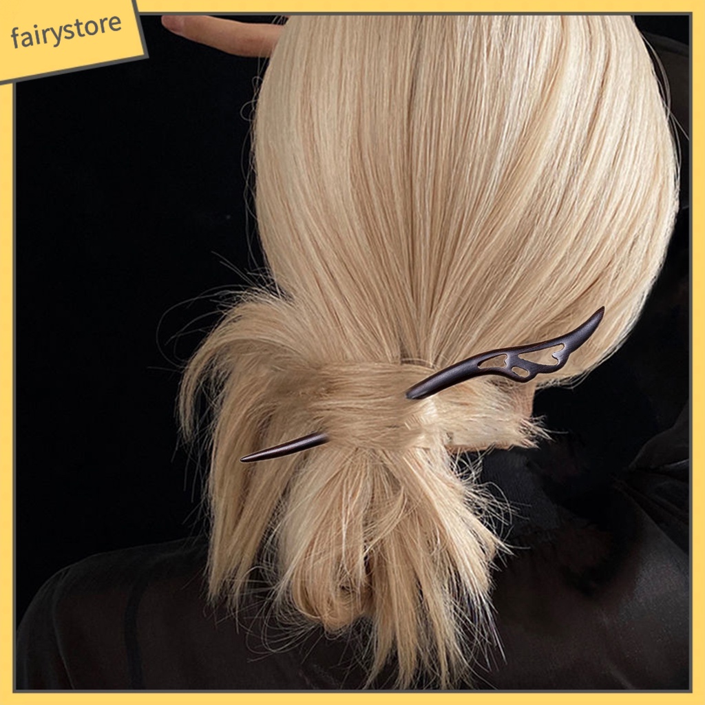 Trâm Cài Tóc Bằng Gỗ Trong Suốt Phong Cách Trung Hoa Cổ Điển Cho Nữ