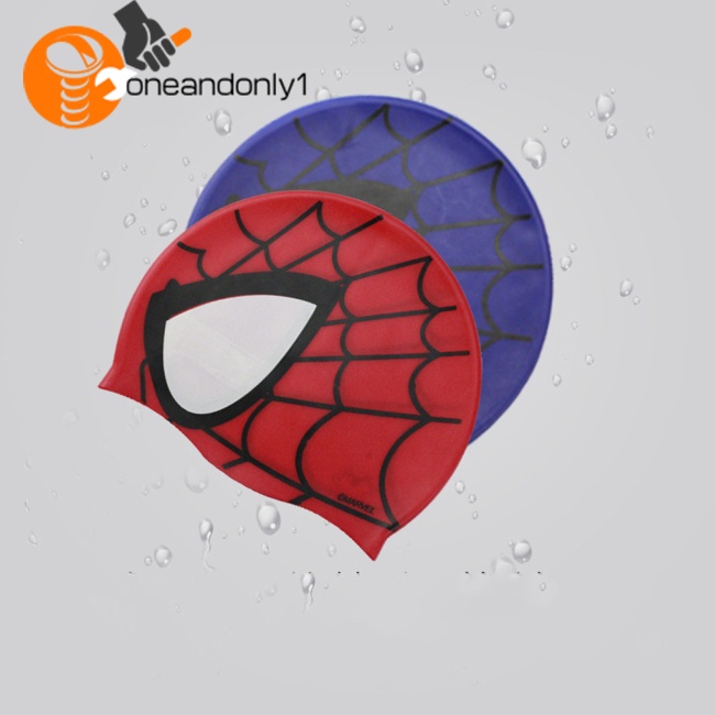 Mũ Bơi Bảo Vệ Tai Chống Thấm Nước In Hoạt Hình Dễ Thương Cho Bé