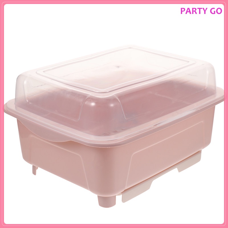 Khay Nhựa Pp 33X26X18CM Để Ráo Nước Chén Dĩa Tiện Dụng