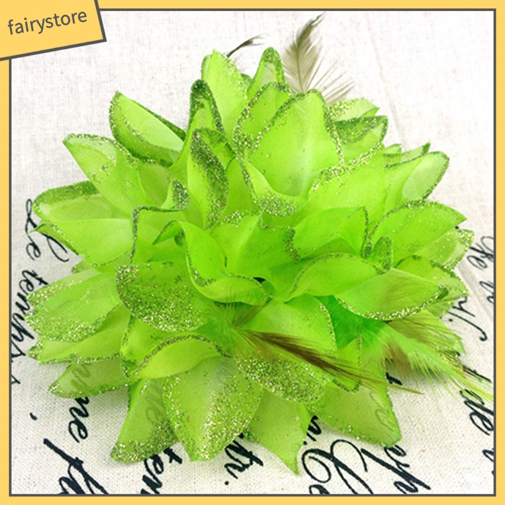 Băng Đô Hoa Cài Tóc Đính Đá Xinh Xắn Cho Cô Dâu