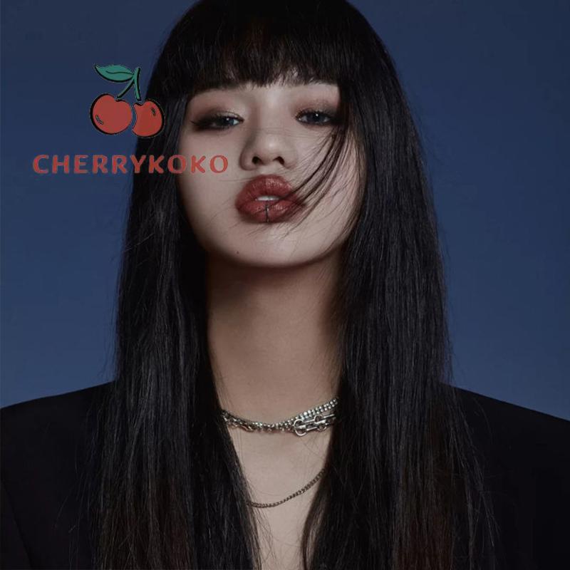 🍒🍒CHERRYKOKO Khuyên Môi Kẹp Không Cần Bấm Lỗ Cho Nữ
