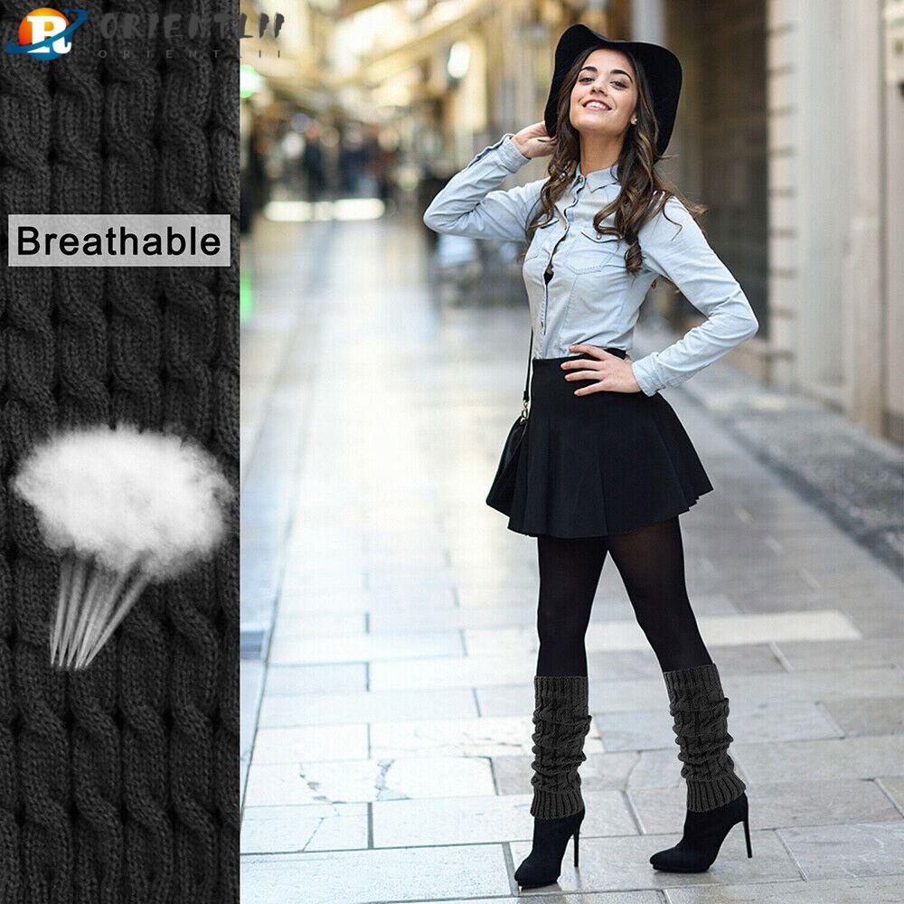 Đôi Vớ Giữ Ấm Đầu Gối Phong Cách Thể Thao Thời Trang Cho Nữ