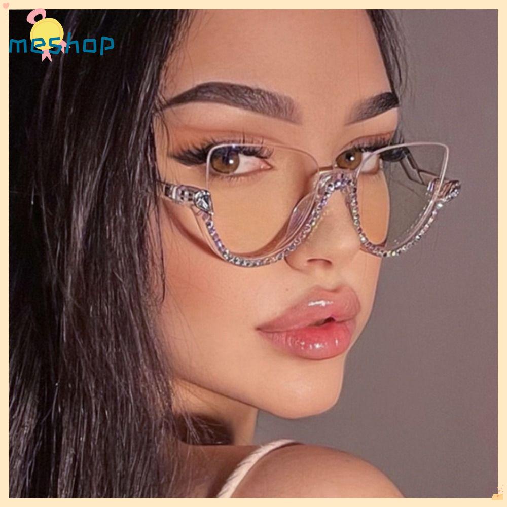 Kính Mát Mắt Mèo Chống Tia UV Và Ánh Sáng Xanh Phong Cách Retro