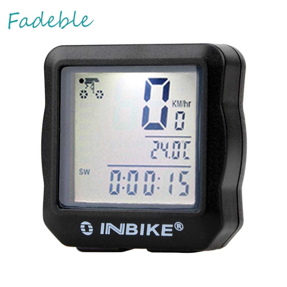 Đồng Hồ Đo Tốc Độ Có Dây Cho Xe Đạp Leo Núi INBIKE