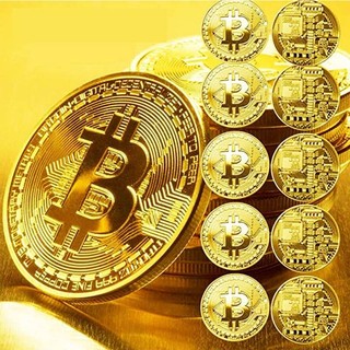 Đồng xu vàng bitcoin gp1 pg1