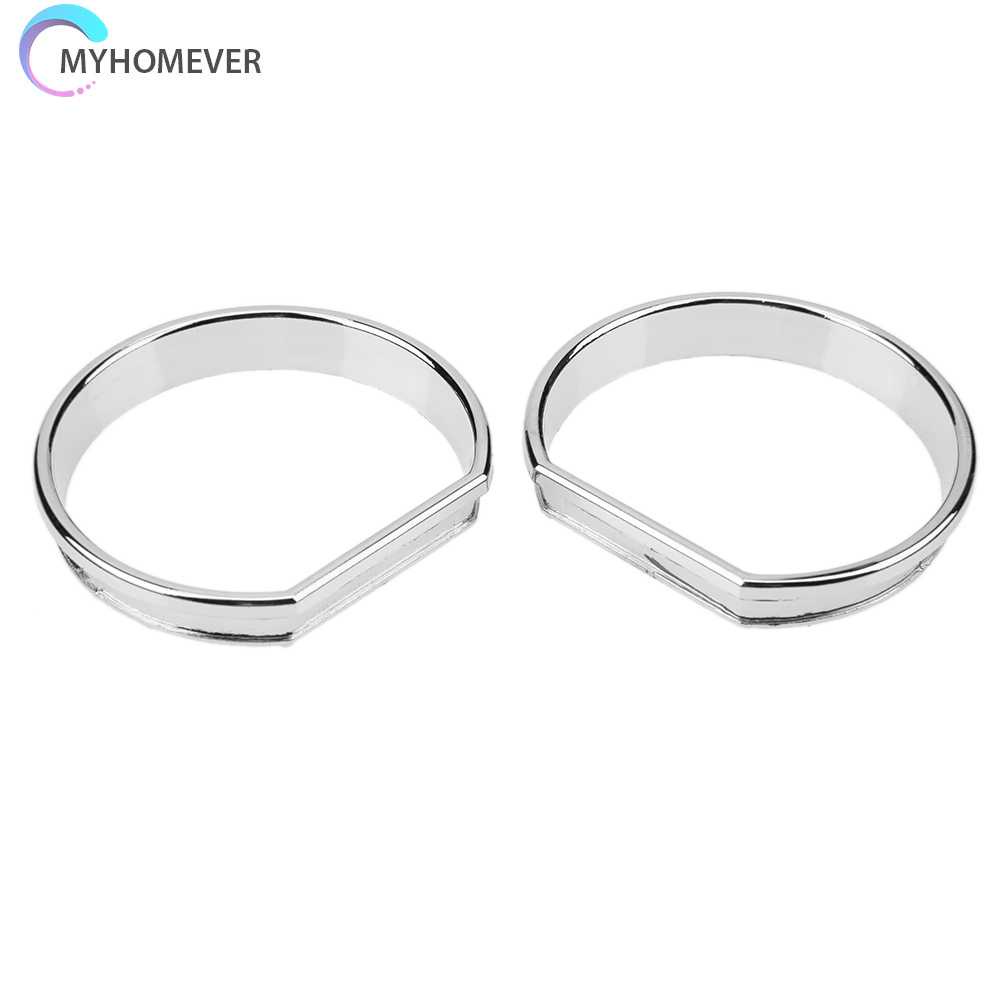 Bộ 4 Khung Trang Trí Bảng Điều Khiển Phía Trước Dành Cho Xe Hơi BMW E46