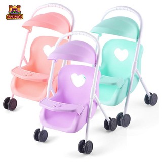 Predolo đồ chơi xe đẩy búp bê mini cho trẻ sơ sinh