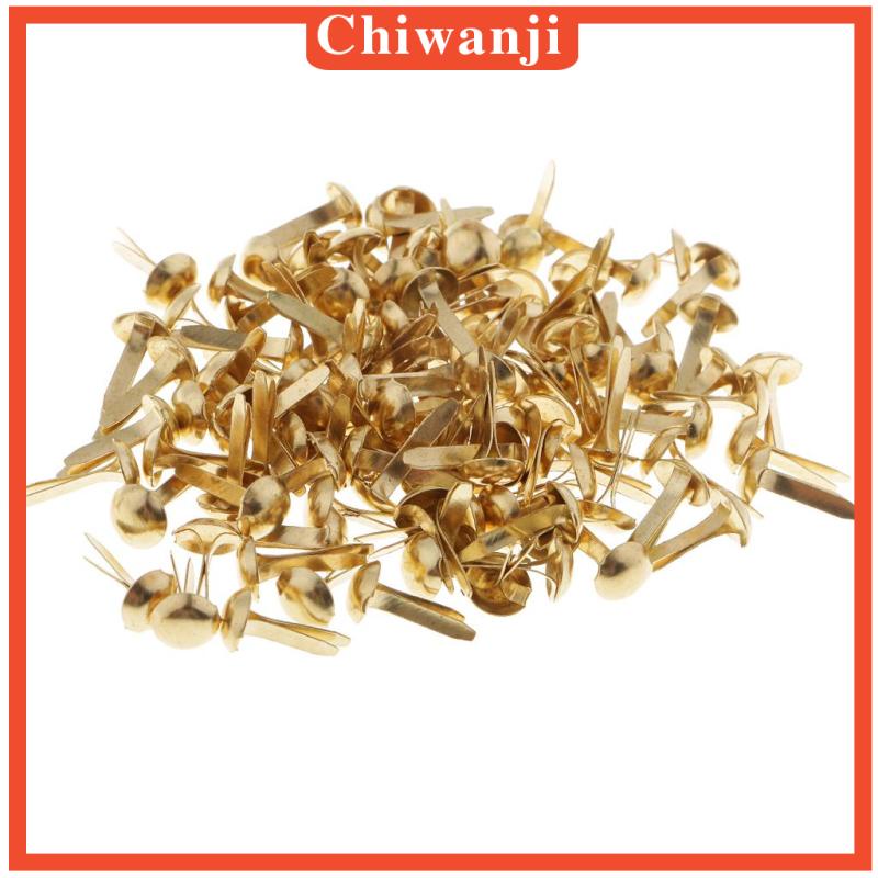 Set 200 Chốt Kim Loại Dùng Để Trang Trí Sổ Tay DIY Tiện Dụng