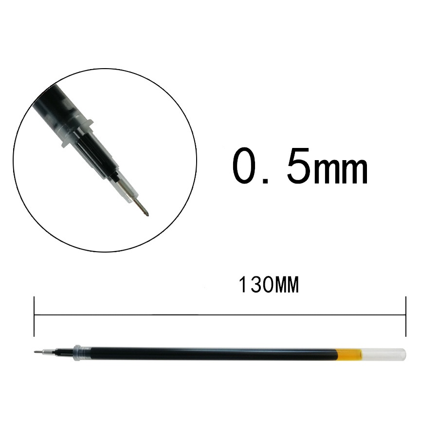 HỘP 20 ruột bút gel nước thông dụng 0.5mm BAOKE PS2330