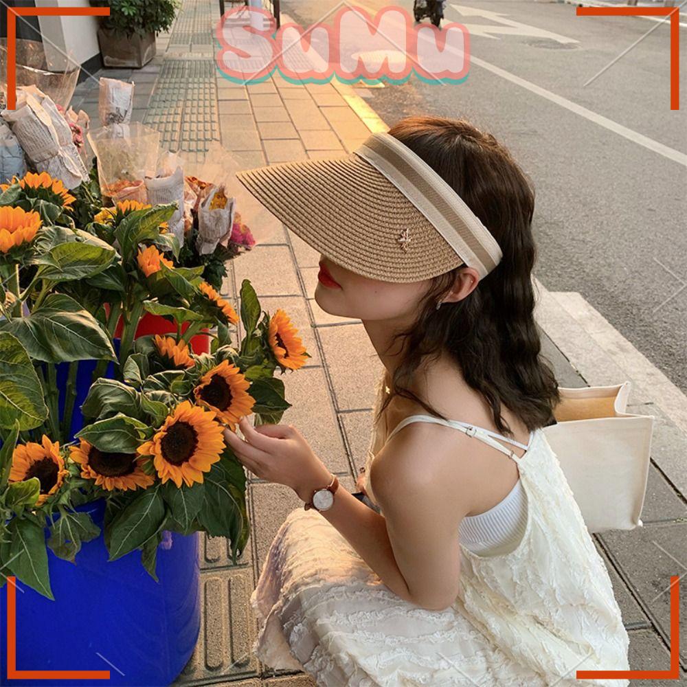 Mũ Rộng Vành Chống Tia UV Thời Trang Đi Biển Dành Cho Nữ