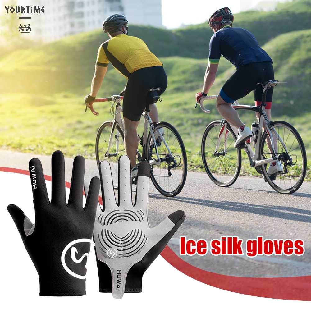 Găng Tay Lái Xe Đạp Chống Trượt Thoáng Khí Dành Cho Nam Và Nữ