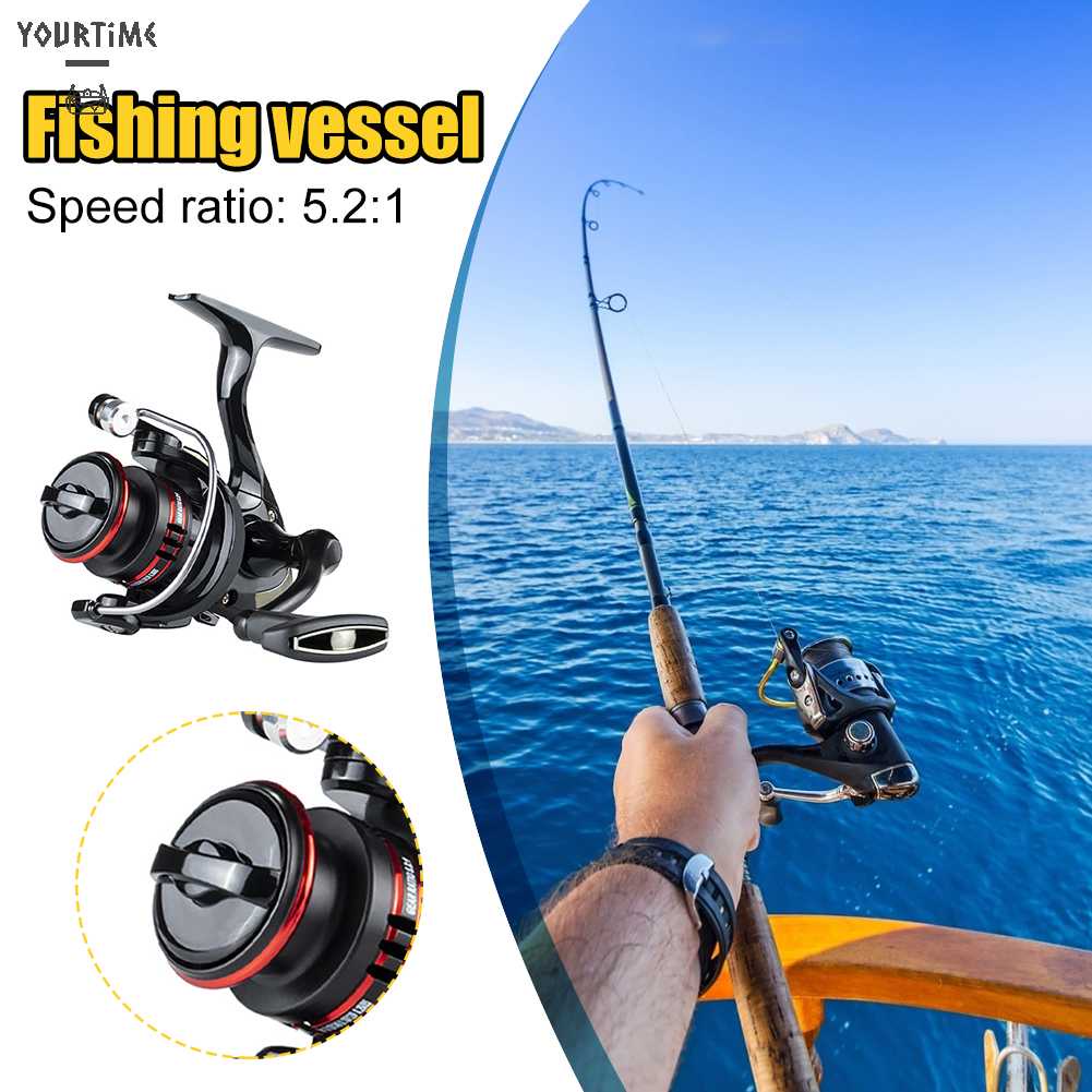 Máy Câu Cá Mini 5.2 1 5KG Độ Nhạy Cao