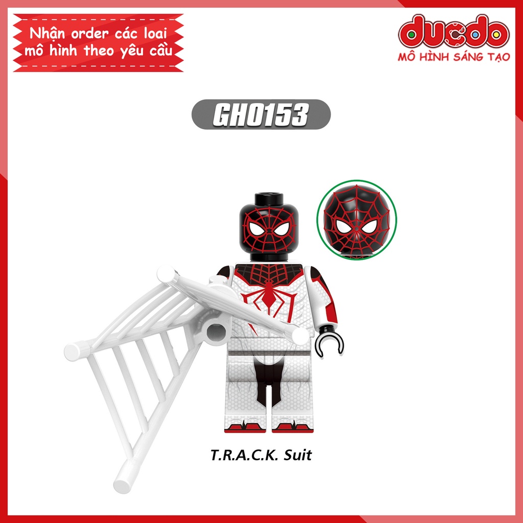 Minifigures các nhân vật Người nhện Spider Man - Đồ chơi Lắp ghép Xếp hình Mô hình Mini Iron Man XINH G0120