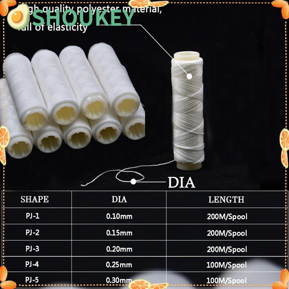 1 Cuộn Dây Câu Cá Bằng Ni Lông Trong Suốt Siêu Chắc SHOUKEY PJ1 / 2 / 3 / 4 / 5