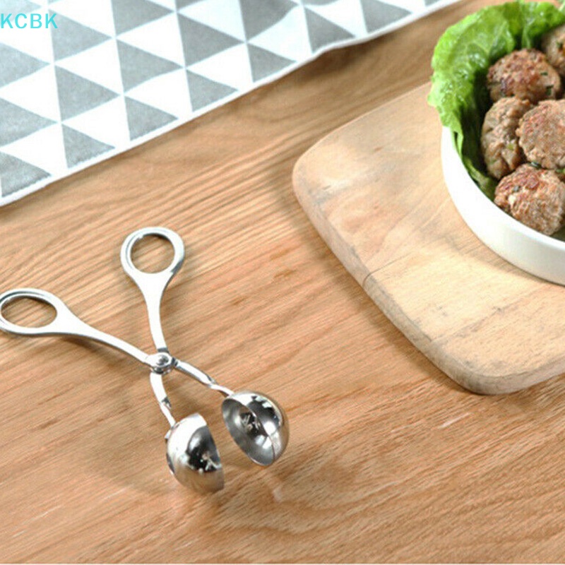 Dụng Cụ Làm Thịt Viên Bằng Thép Không Gỉ Chống Dính Tiện Dụng