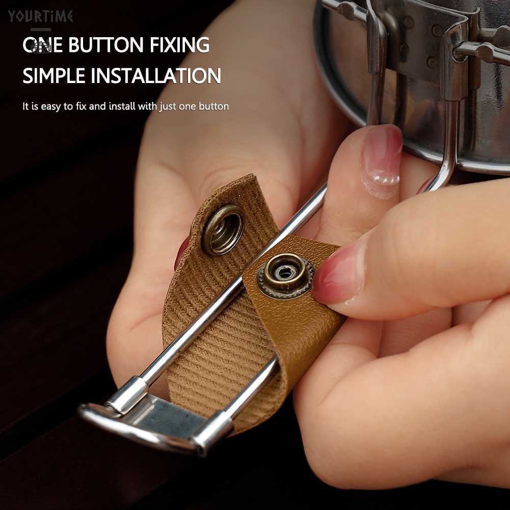 Vỏ Bọc Tay Cầm Bằng Da Hình Tam Giác Cho Cốc Sierra