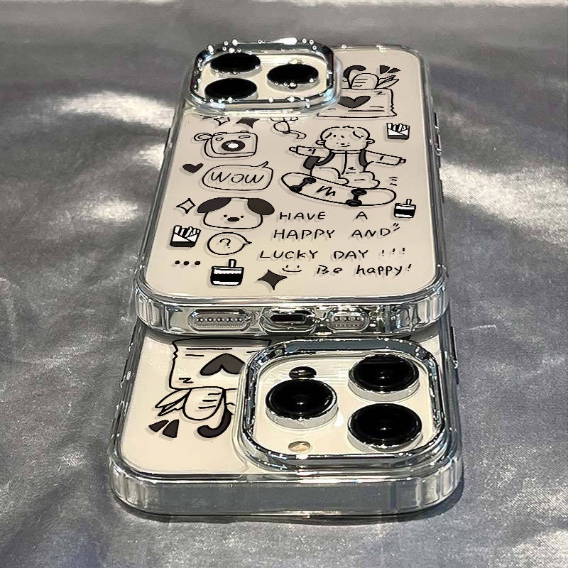 ✅Ốp Điện Thoại Mềm Chống Sốc Kiểu Dáng Đơn Giản Cho Iphone 7 max 11plus / 8 1314proins 12 F1UU