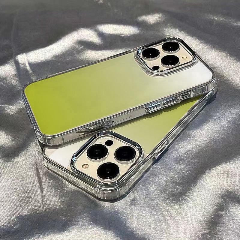 ✅Ốp Điện Thoại Mềm Chống Sốc Màu Gradient Cho Iphone plus / 14Pro813In iPhone12 11 7 max