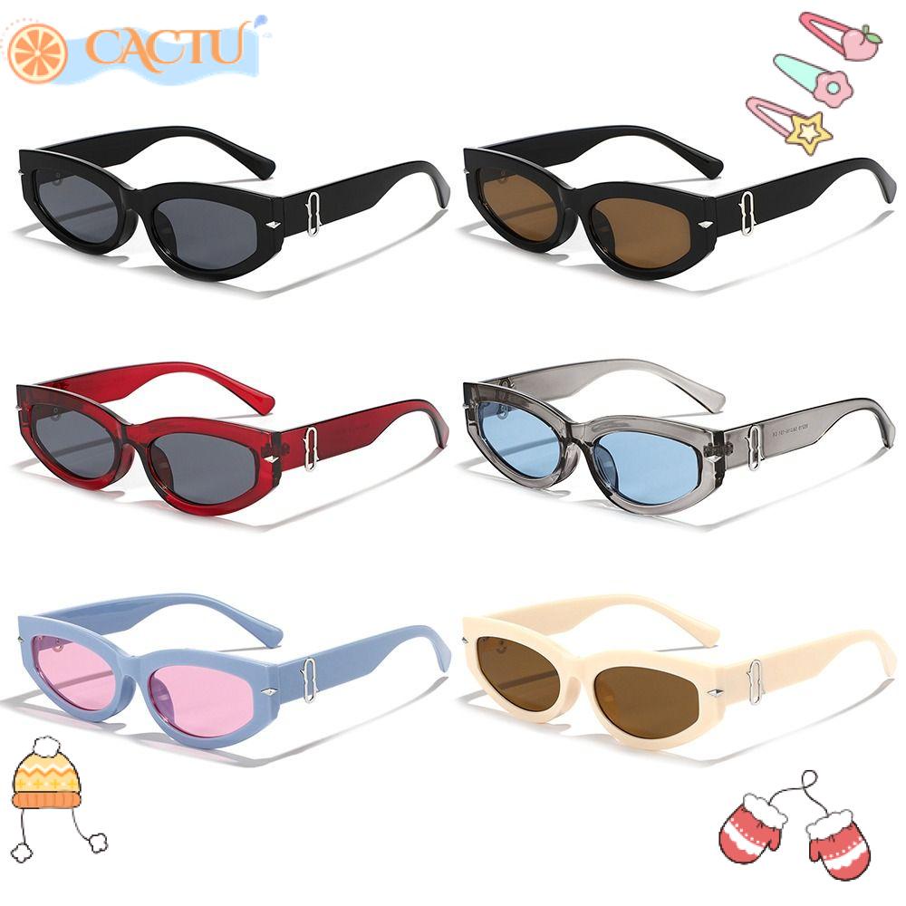 Kính Mát Gọng Oval Thời Trang Mới Y2K Dành Cho Nam