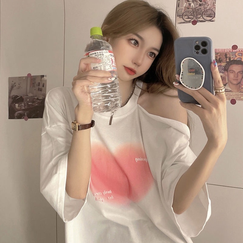 Áo Thun Tay Ngắn Plus Size Cho Nữ