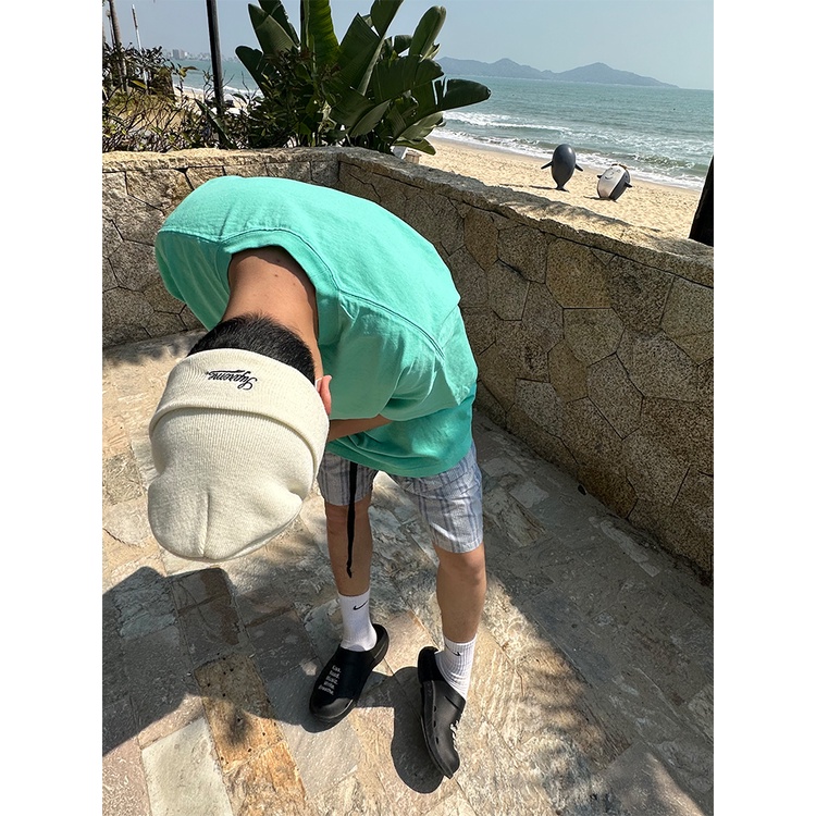 Áo Thun Cotton Tay Ngắn Cổ Tròn Màu Sắc Đơn Giản Thời Trang Mùa Hè Cho Nam Cgga2023