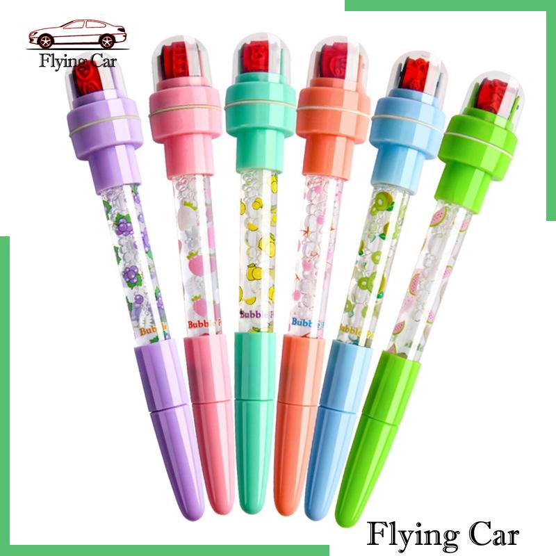 Set 6 Bút Bi Ngòi 0.7mm 0.7mm Tự Trang Trí