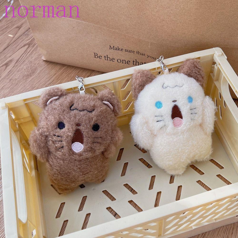 Norman Móc Khóa Hình Thỏ / Cún Shouting / Gấu Hoạt Hình Nhồi Bông Đáng Yêu Sáng Tạo Charms