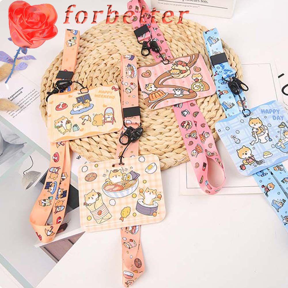 Ví Đựng Thẻ Kèm Móc Khóa Và Dây Đeo Tiện Dụng Cho Trường Học / Văn Phòng Giá Đỡ