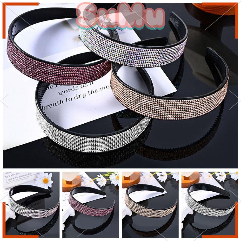 Băng Đô Cài Tóc Màu Trơn Dùng Rửa Mặt / Trang Điểm Cho Nữ|Băng Đô Cài Tóc Thiết Kế Xinh Xắn Hợp Thời Trang